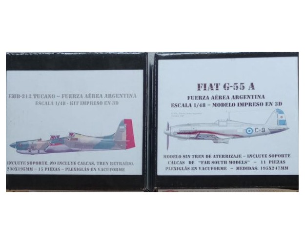 COMBO = TUCANO 1/48 + FIAT G-55 1/48