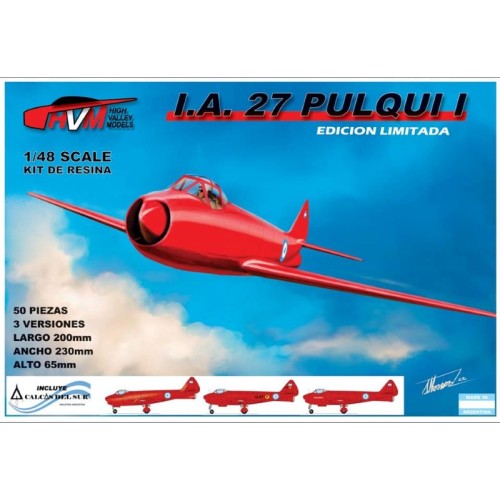 I.A.27 PULQUI I - IMPRESO 3D EN RESINA - 1/48