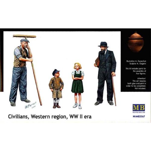 CIVILIANS, WESTERN REGION, WWII ERA