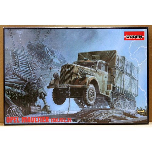 OPEL MAULTIER (SD.KFZ.3) WWII GERMAN SEMI TRUCK