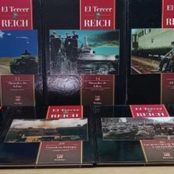 LOTE DE 7 TOMOS COLECCIÓN "EL TERCER REICH"