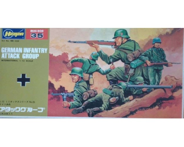 German infantry attack group