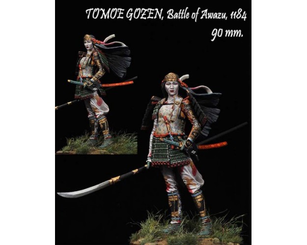 REINA TOMOE - BATALLA DE AWAZU - 1184