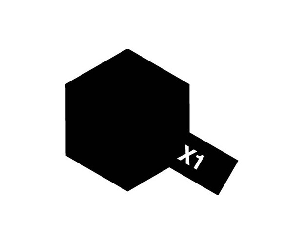 Acrylic Mini X-1 Black - 10ml