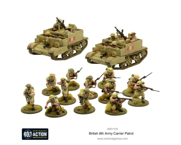 8TH ARMY CARRIER PATROL