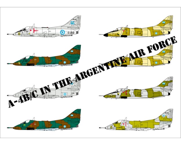 A-4 B/C En la Fuerza Aerea Argentina    