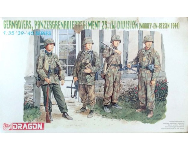 GRENADIERS, PANZERGRENADIERREGIMENT 25, HJ DIVISION