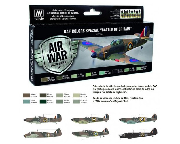 RAF COLORS SPECIAL "BATTLE OF BRITAIN"