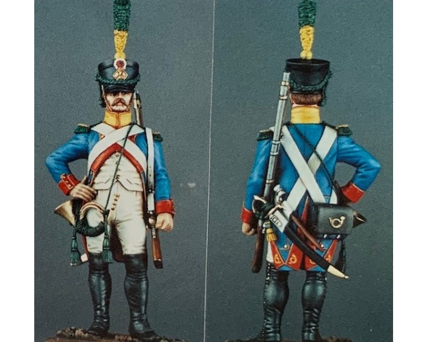 CORNETA DE VOLTIGEURS 3º REGIMIENTO 1809