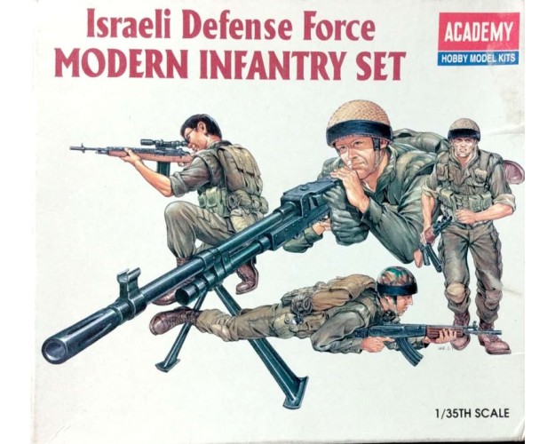 ISRAELI DEFENSE FORCE - MODERN INFANTRY SET - sin caja