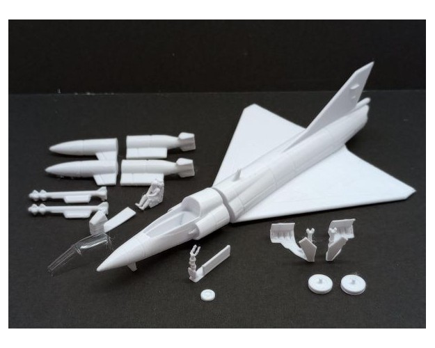 MIRAGE III CJ - 1/72 - 3D