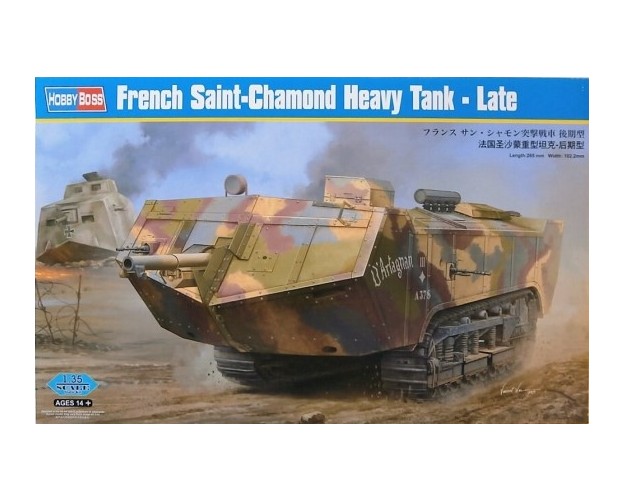 FRENCH SAINT-CHAMOND HEAVY TANK - LATE