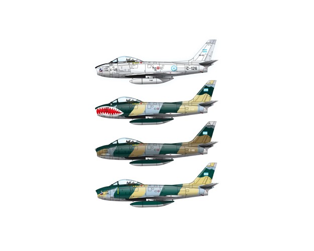 F-86F EN LA FUERZA AÉREA ARGENTINA 1/144