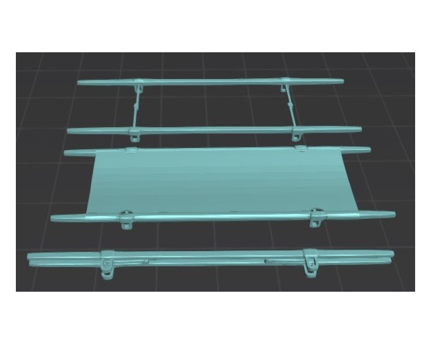 Camilla reglamentaria del US. Army WWII (x3)