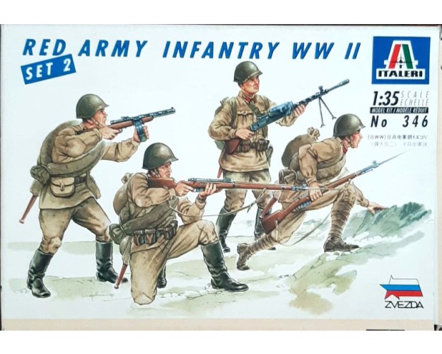 Red Army Infantry WWII(Set 2)