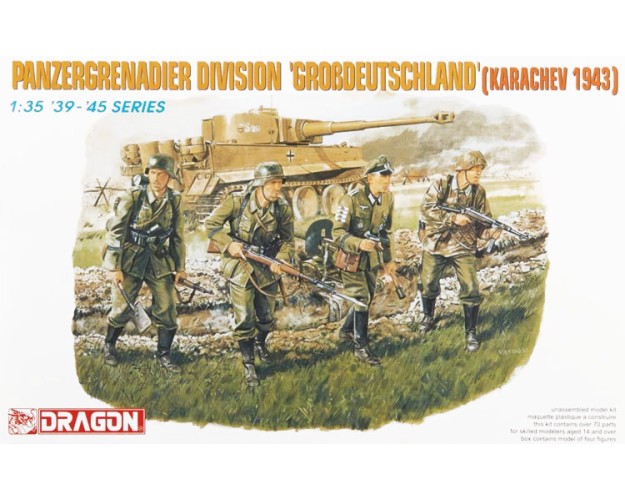 PANZERGRENADIER DIVISION GROSDEUTSHLAND (KARACHEV 1943)- SIN CAJA