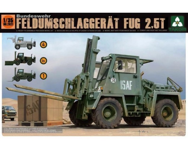 BUNDESWEHR FELDUMSCHLAGGERÄT FUG 2,5T