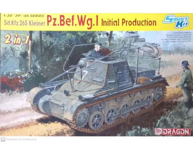 SD.KFZ.265 KLEINER PZ.BEF.WG.1 INITIAL PRODUCTION