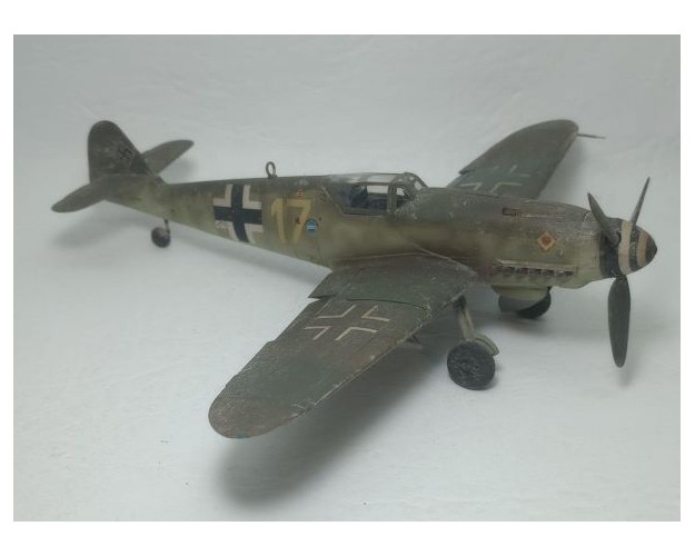 MESSERCHMITT BF-109 K / 17 BLANCO -  1/48