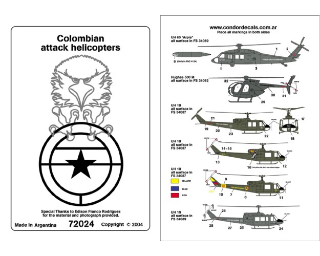 Colombian choppers