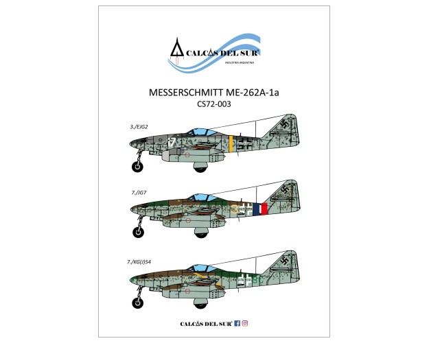 MESSERSCHMITT ME-262 A-1a