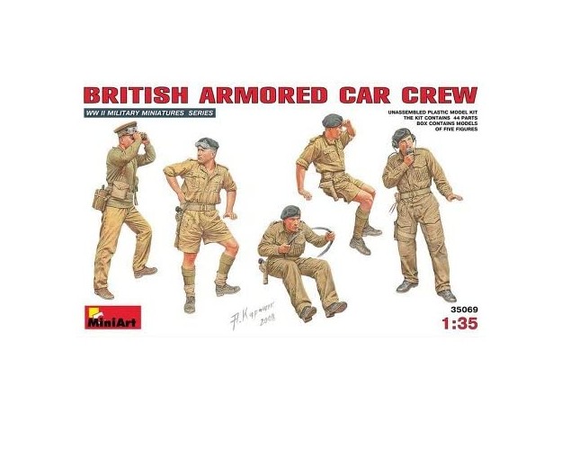 BRITISH ARMORED CAR CREW