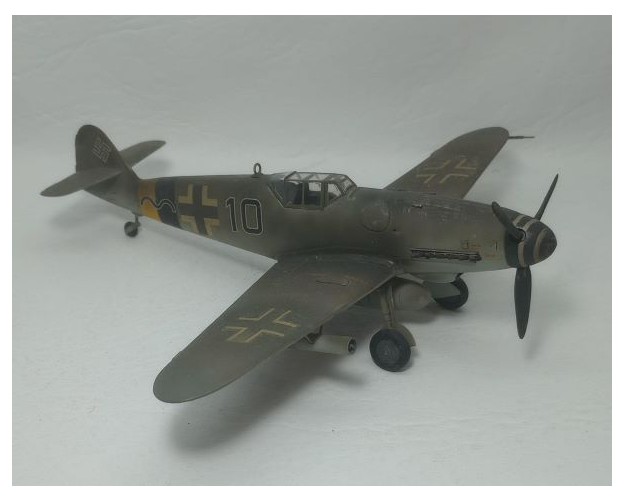MESSERCHMITT BF-109 G / 10 NEGRO -  1/48