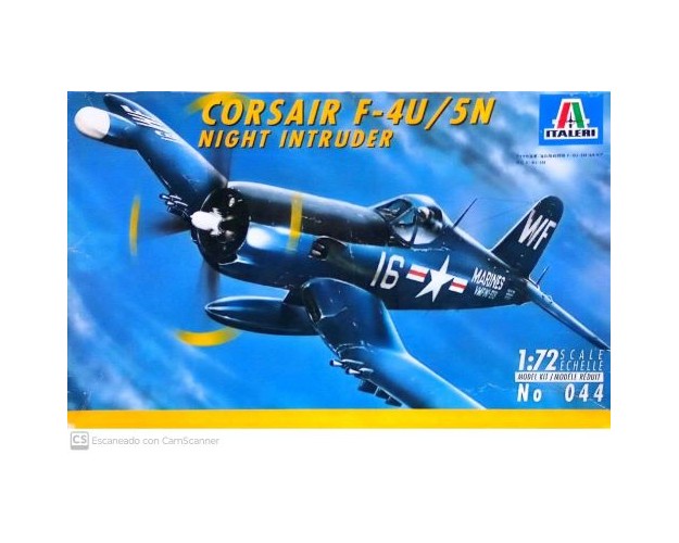 CORSAIR F-4U / 5N NIGHT INTRUDER CON CALCAS ARGENTINAS