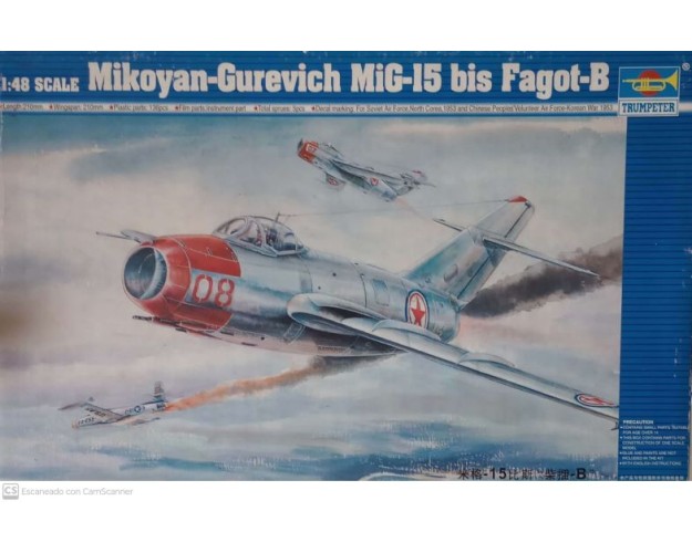 MIKOYAN-GUREVICH MIG-15 bis FAGOT-B