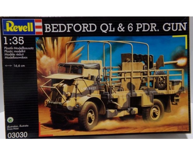 BEDFORD QL & 6 PDR.GUN