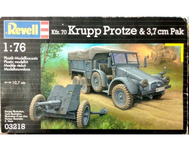 KFZ,70 KRUPP PROTZE & 3,7cm PAK