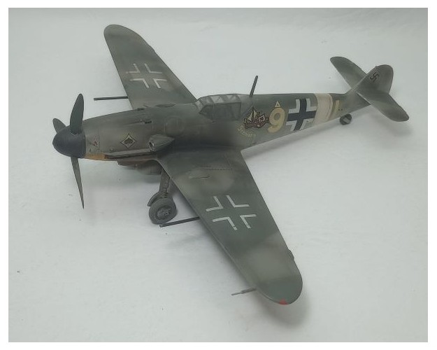MESSERCHMITT BF-109 G / 9 BLANCO -  1/48