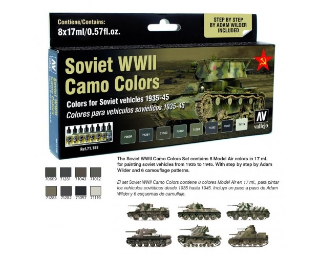 SOVIET WWII CAMO COLORS