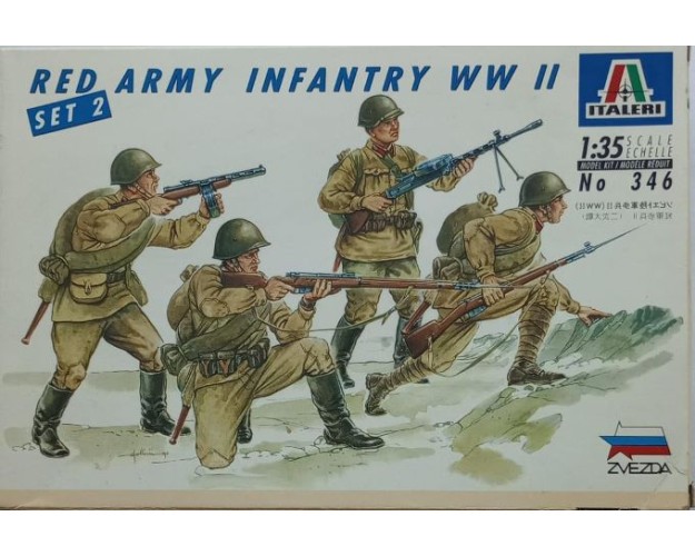 RED ARMY INFANTRY WW II - SET 2