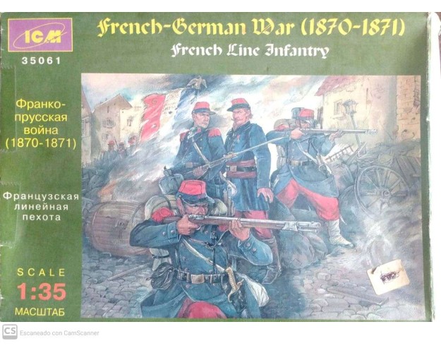 FRENCH-GERMAN WAR (1870-1871) - FRENCH LINE INFANTRY