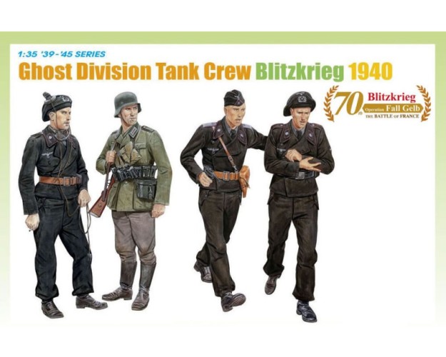 GHOST DIVISION TANK CREW - BLITZKRIEG 1940