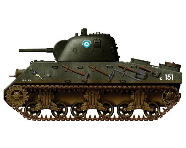 TANQUE ARGENTINO NAHUEL DL-43 - 1/35 - 3D