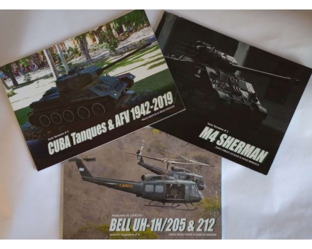 SHERMAN + CUBA TANQUES + BELL UH-1H