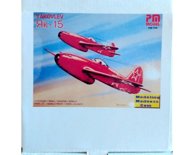 YAKOVLEV YAK-15 - SIN CAJA ORIGINAL