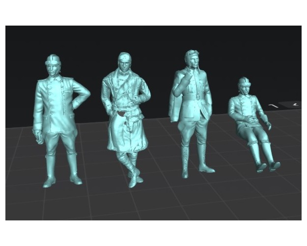 Pilotos Primera Guerra Mundial - Set 4 - 1/32