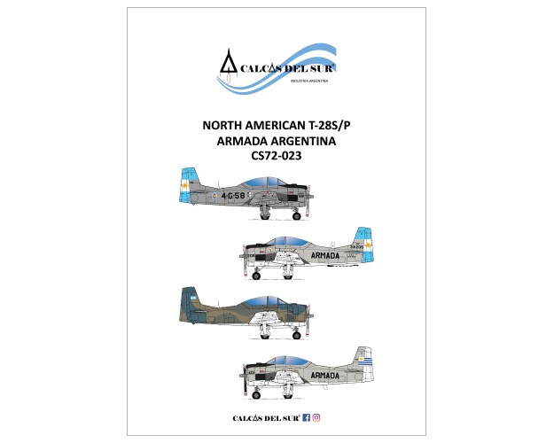 NORTH AMERICAN T-28 S/P - ARMADA ARGENTINA