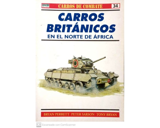 34.- CARROS BRITÁNICOS EN EL NORTE DE ÁFRICA.