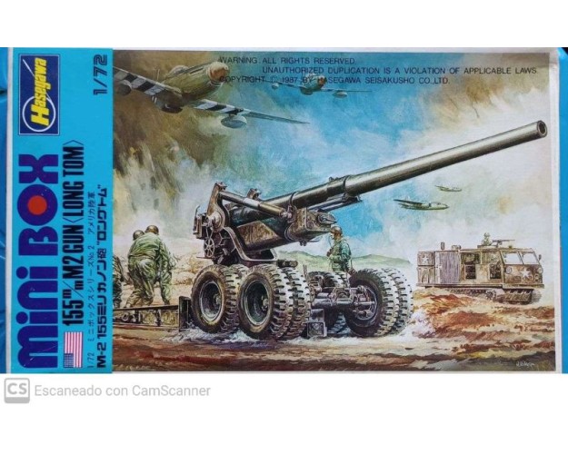 155mm M2 Gun Long Tom