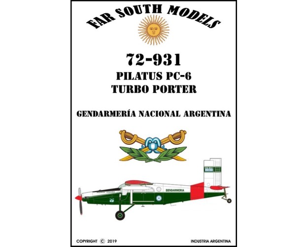 PILATUS PC-6 TURBO PORTER - G.N.A.