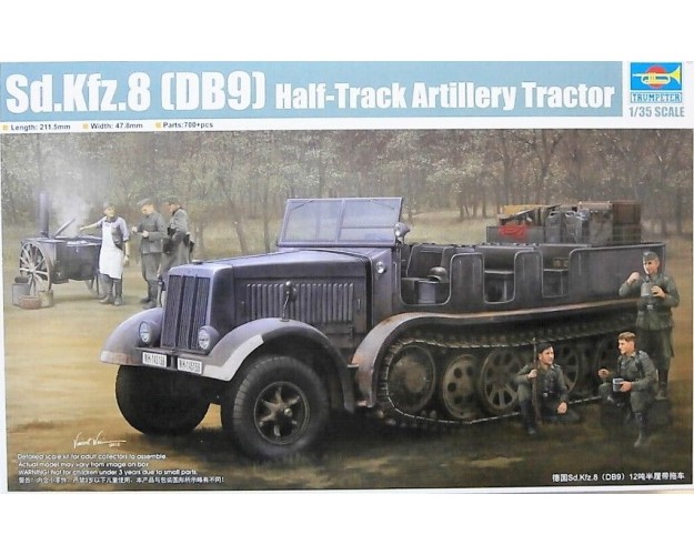 Sd.Kfz.8 (DB9) HALF-TRACK ARTILLERY TRACTOR