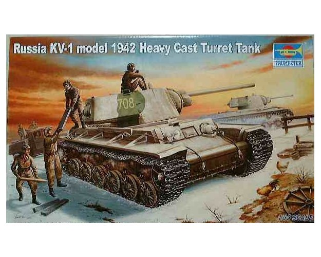 RUSSIAN KV-1 MODEL 1942 HEAVY CAST TURRET TANK