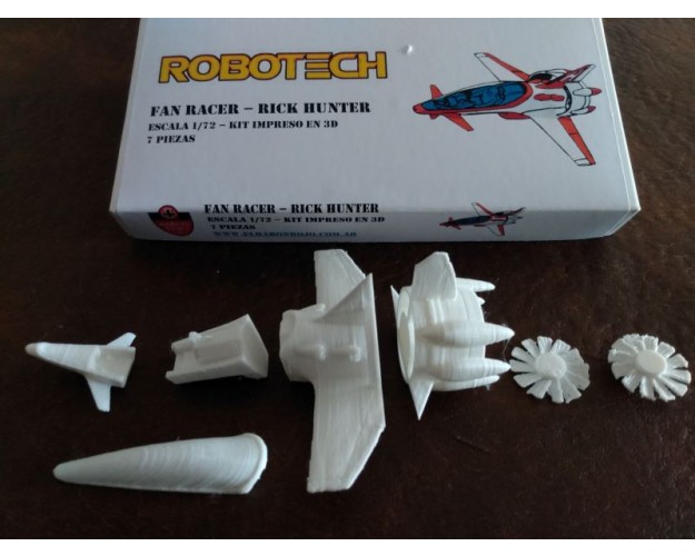 FAN RACER - RICK HUNTER - ROBOTECH - 1/72