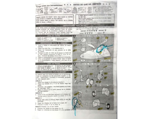 PBY-5A GATO NEGRO 1/72 – 3 piezas faltantes