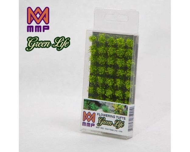 FLOWERING TUFTS 6mm COLOR LIMA  CB: 0721450759910