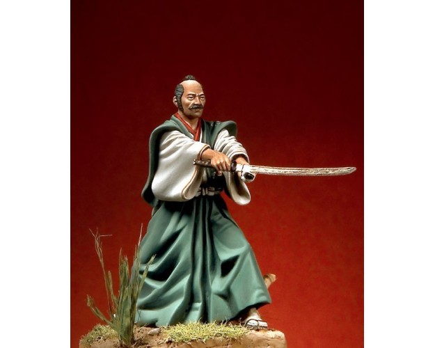 SAMURAI CON ESPADA DAISHO - PERÍODO AZUCHI MOMOYAMA